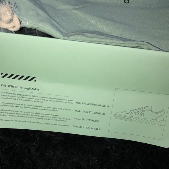 Off-white shoes w/ box HMU - Picture 5 of 5